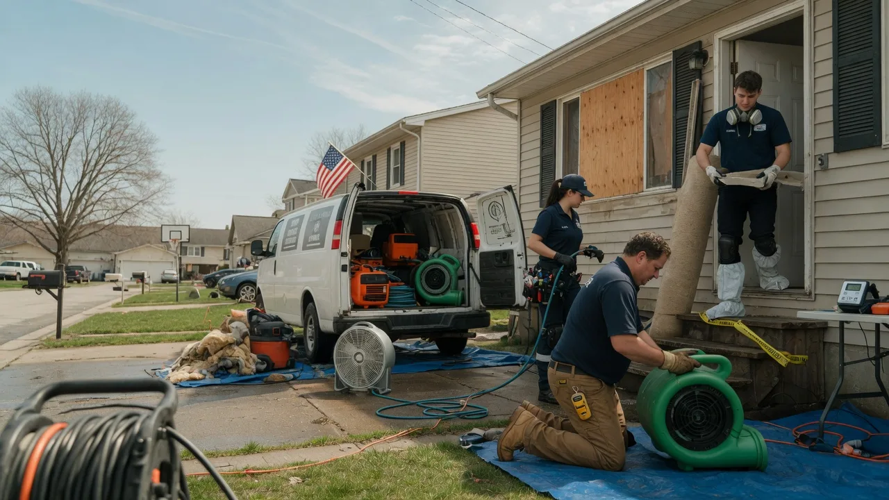 Water Damage Restoration in Gordon, WI near me